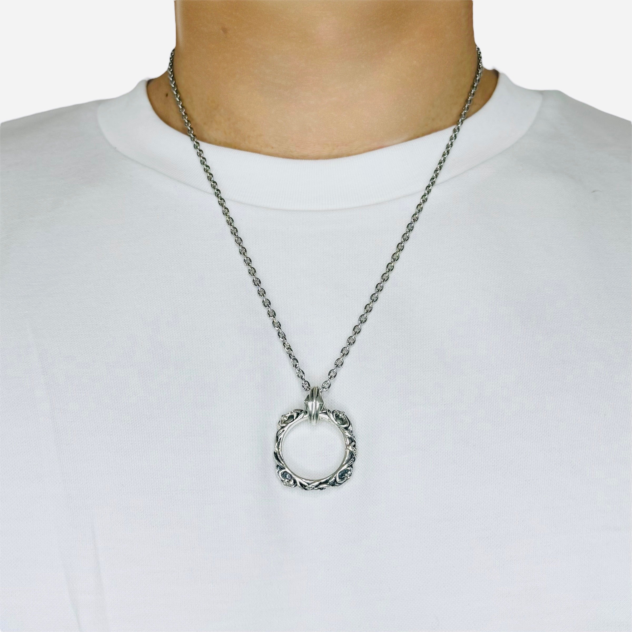 【ラスト1点】A&G Ring Symbolized Pendant A&G Ring Symbolized Pendant | 925+1